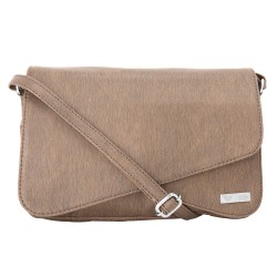 Beau Design Stylish Brown Color Imported PU Leather sling bag For Women's/Ladies/Girls